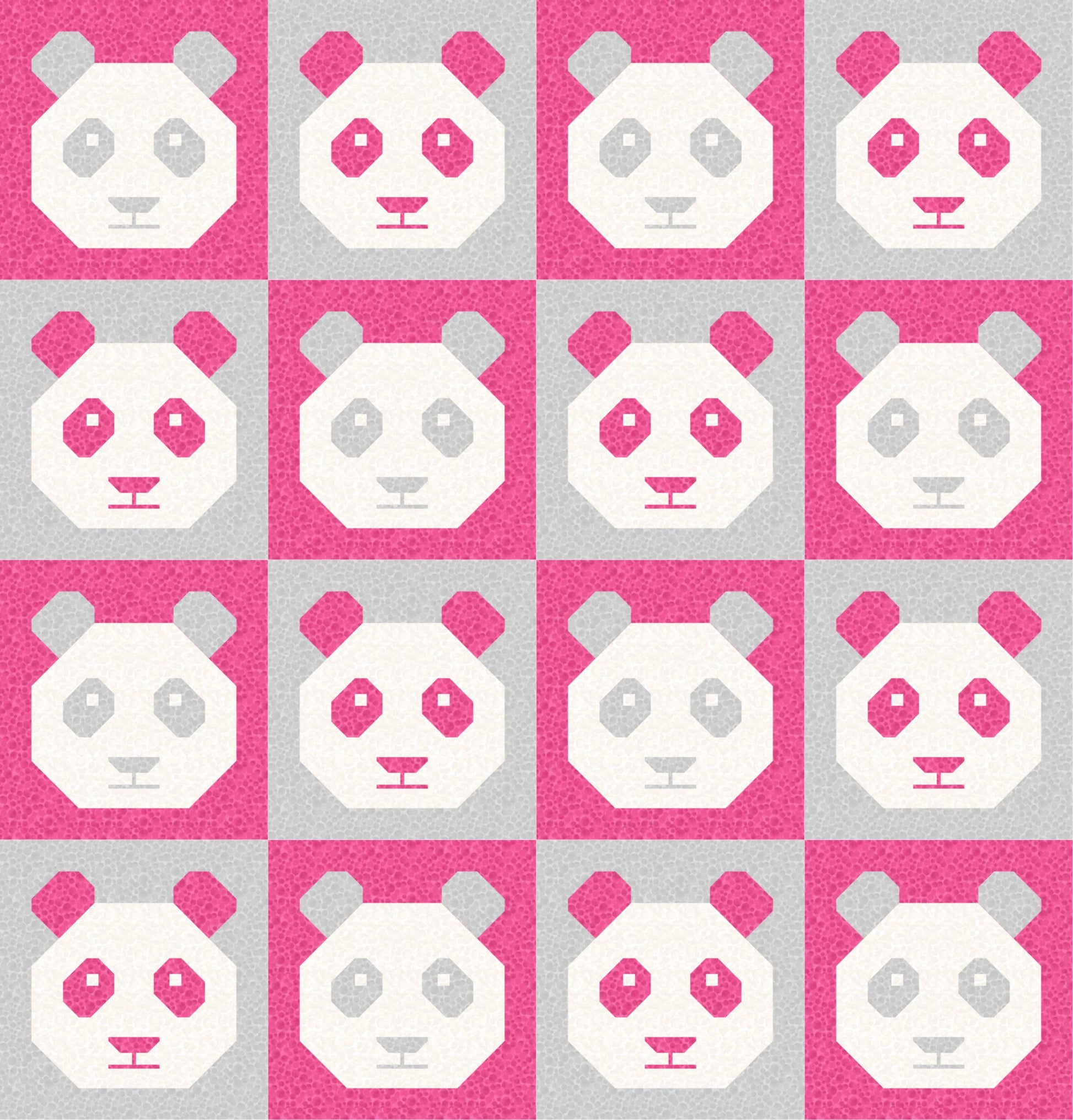 LIMITED EDITION!! Cotton and Joy Pandamonium Quilt Kit Featuring Lewis & Irene Bumbleberries Fabric Collection - Baby or Throw Size