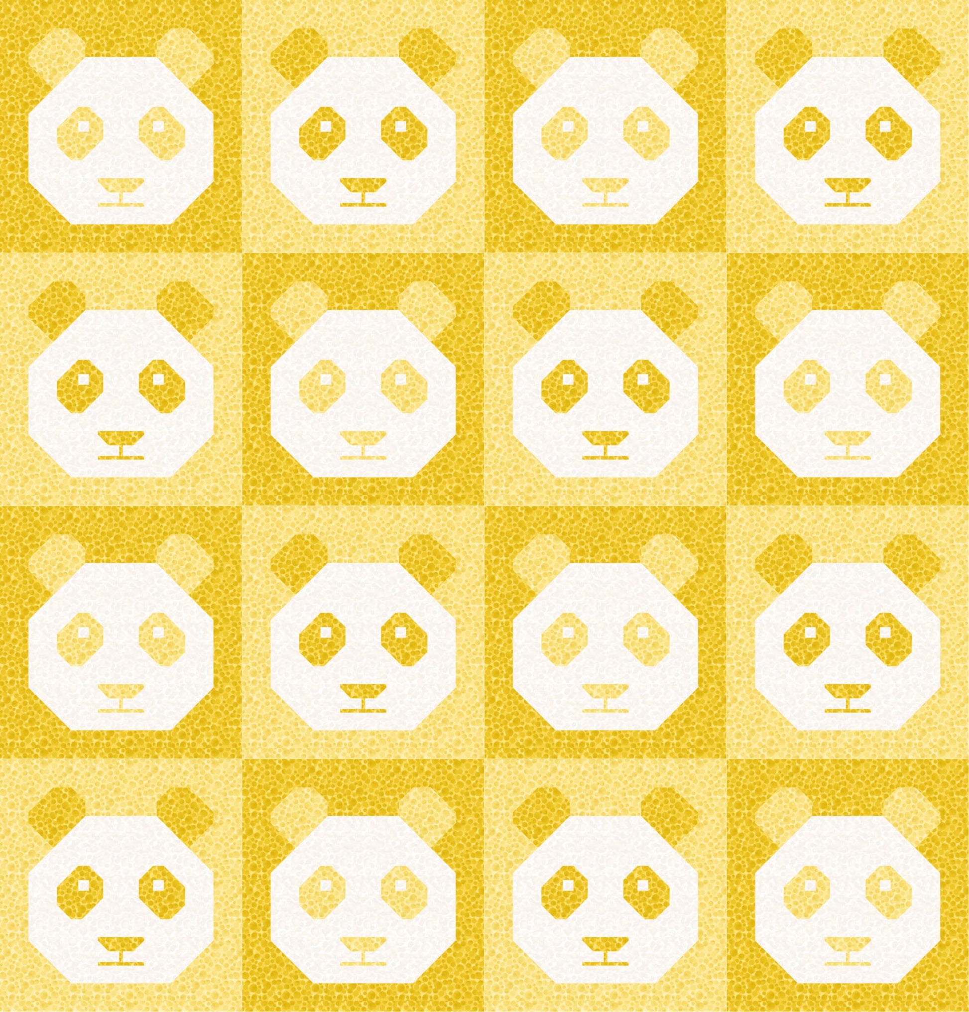 LIMITED EDITION!! Cotton and Joy Pandamonium Quilt Kit Featuring Lewis & Irene Bumbleberries Fabric Collection - Baby or Throw Size