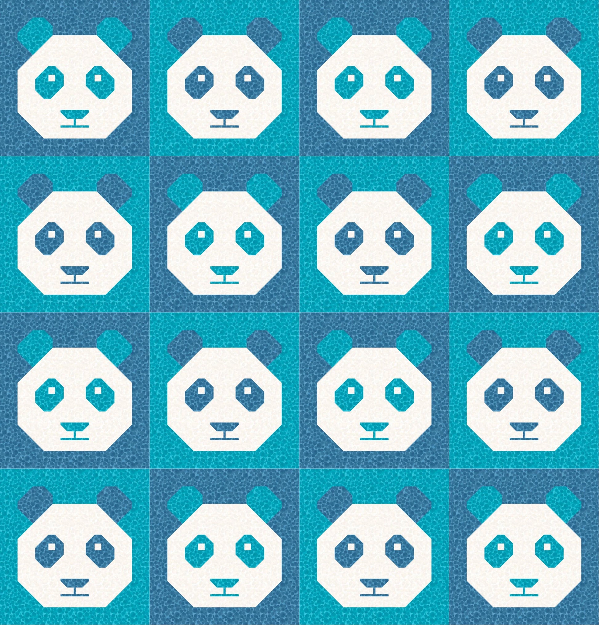 LIMITED EDITION!! Cotton and Joy Pandamonium Quilt Kit Featuring Lewis & Irene Bumbleberries Fabric Collection - Baby or Throw Size
