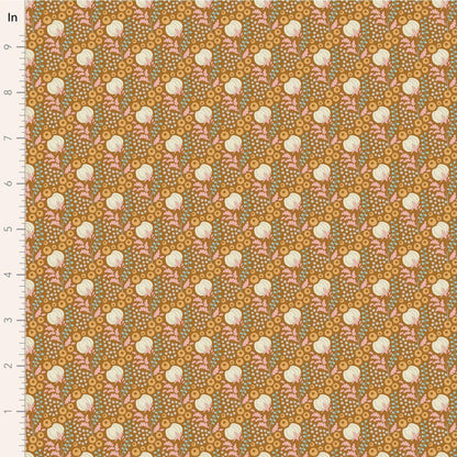 LAST BOLT! Tilda Sanctuary Fabric Collection Cottonfield Ochre Authentic Premium 100% Cotton Fabrics