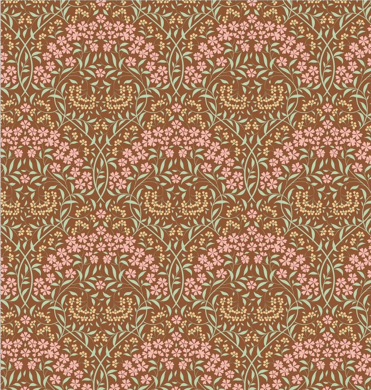 LAST BOLT! Tilda Sanctuary Fabric Collection Larissa Caramel Authentic Premium 100% Cotton Fabrics