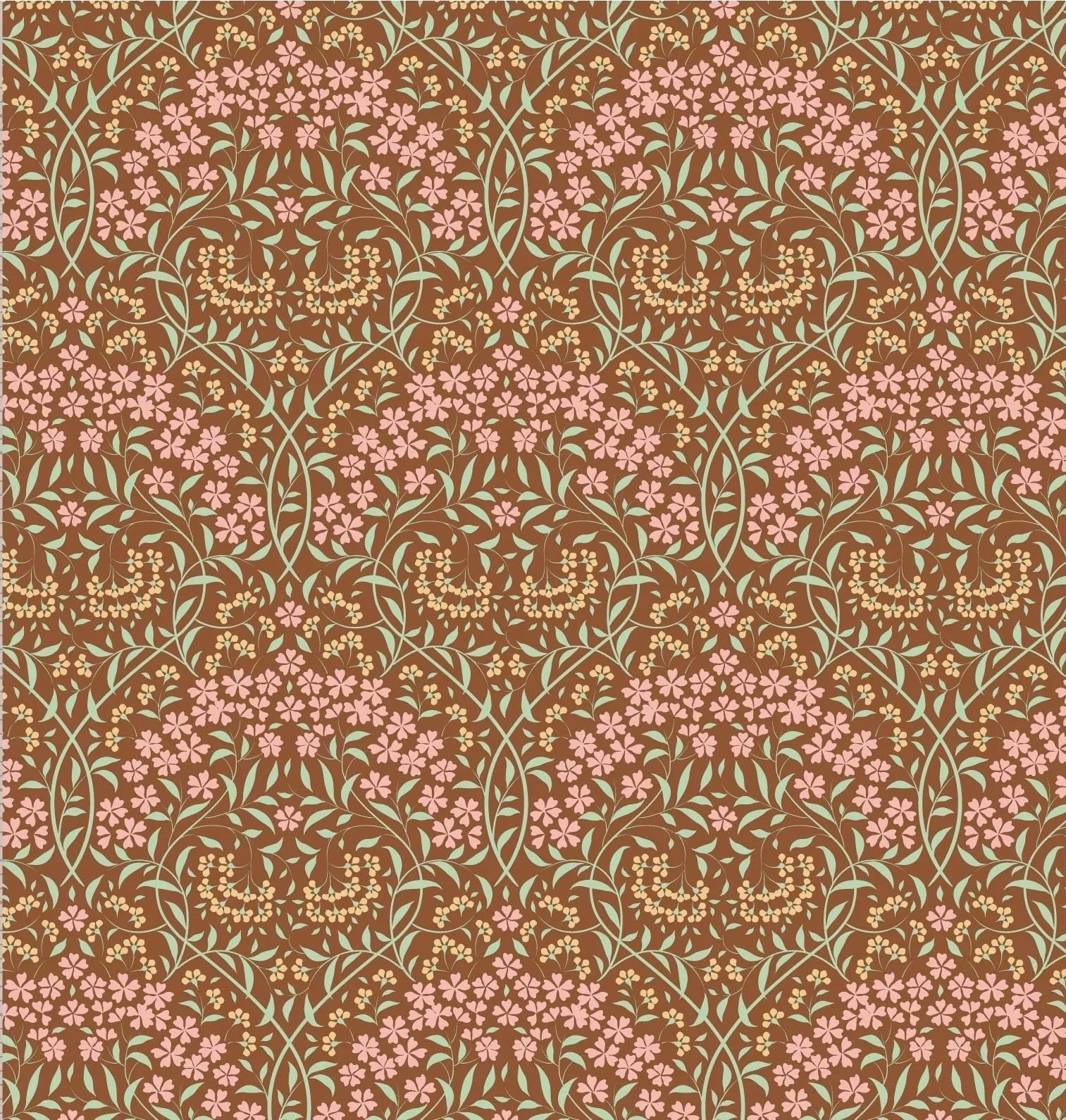LAST BOLT! Tilda Sanctuary Fabric Collection Larissa Caramel Authentic Premium 100% Cotton Fabrics