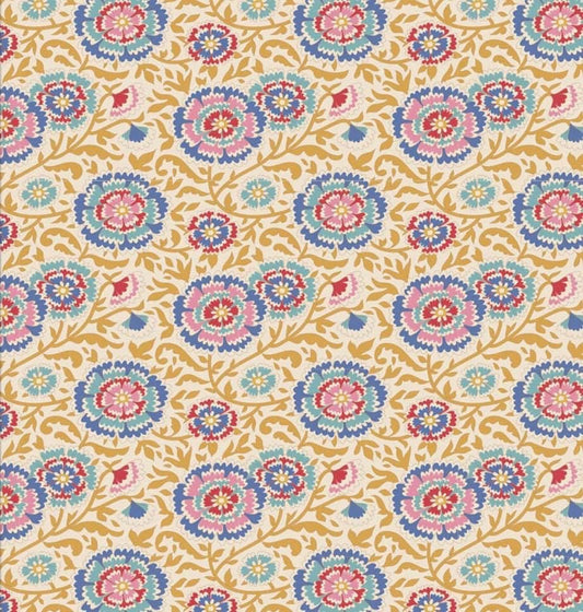 LAST BOLT! Tilda Jubilee Fabric Collection Elodie Mustard Authentic Premium 100% Cotton Fabrics