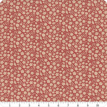 Tilda Creating Memories Winter Reds & Greens Fabric Collection Carla Red Authentic Premium 100% Cotton Fabrics