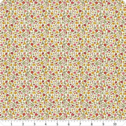 Tilda Creating Memories Spring and Easter Pastels Fabric Collection Evie Dove White Authentic Premium 100% Cotton Fabrics