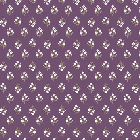 Poppie Cotton My Darling Deer Fabric Collection Meadow on Plum Authentic Premium 100% Cotton Fabrics