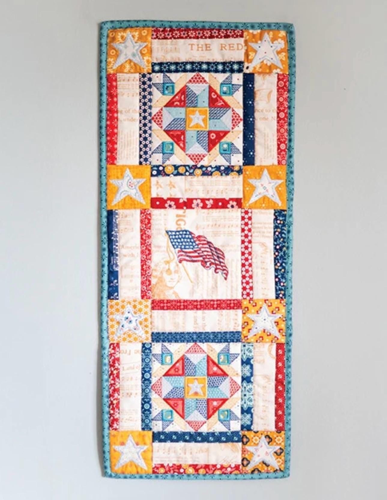 Riley Blake Lori Holt America The Beautiful Machine Embroidery Home Decor Projects Collection USB