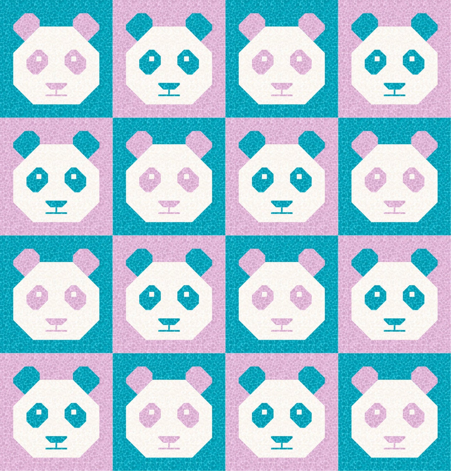 LIMITED EDITION Cotton and Joy Pandamonium Quilt Kit Featuring Lewis & Irene Bumbleberries Fabric Collection - Baby or Throw Size