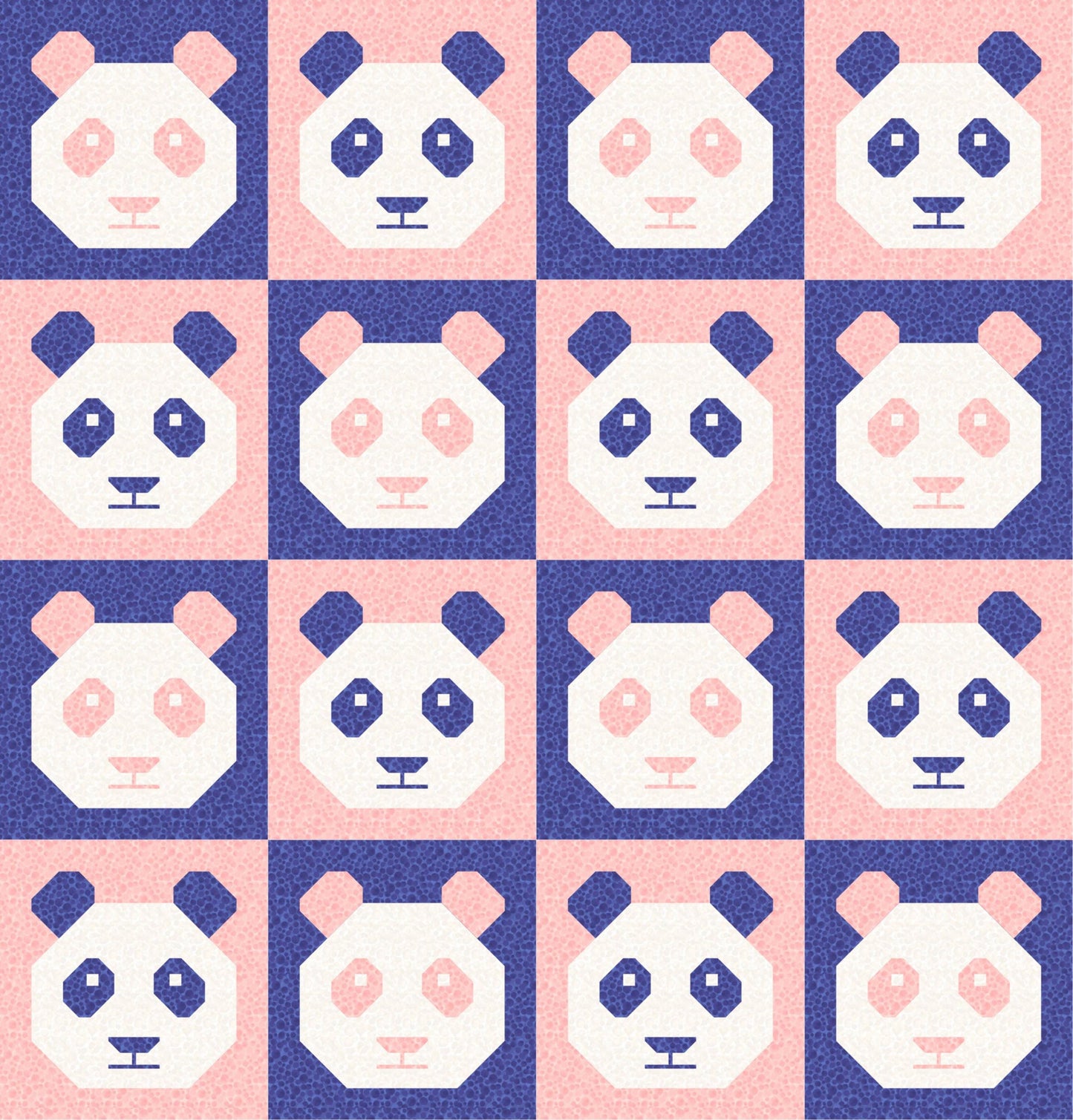 LIMITED EDITION Cotton and Joy Pandamonium Quilt Kit Featuring Lewis & Irene Bumbleberries Fabric Collection - Baby or Throw Size