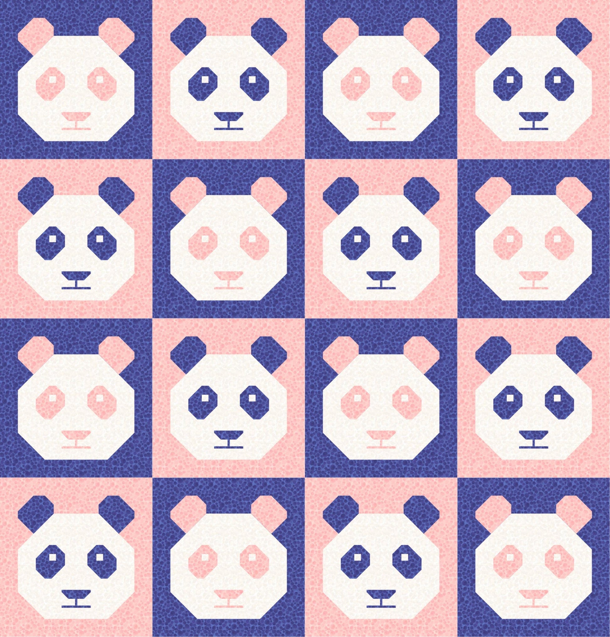 LIMITED EDITION Cotton and Joy Pandamonium Quilt Kit Featuring Lewis & Irene Bumbleberries Fabric Collection - Baby or Throw Size