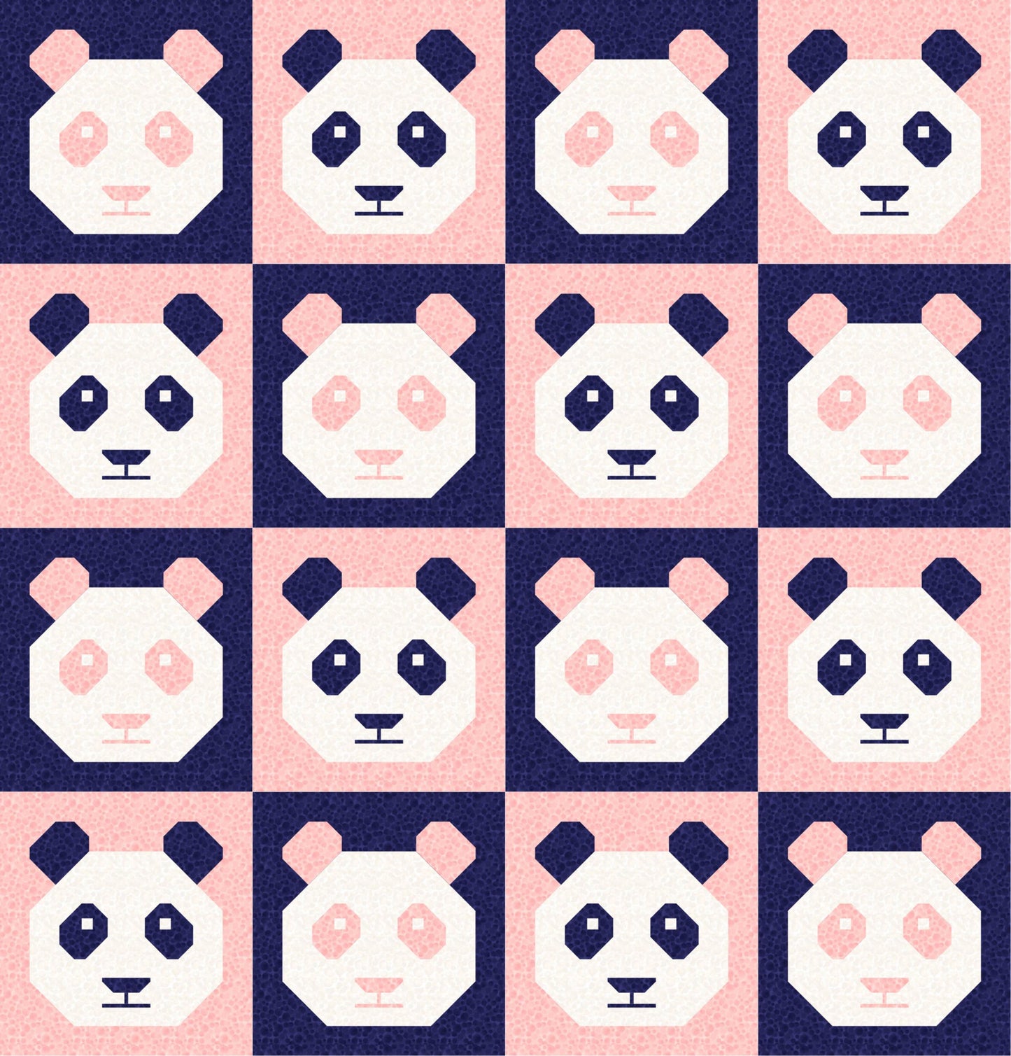 LIMITED EDITION Cotton and Joy Pandamonium Quilt Kit Featuring Lewis & Irene Bumbleberries Fabric Collection - Baby or Throw Size