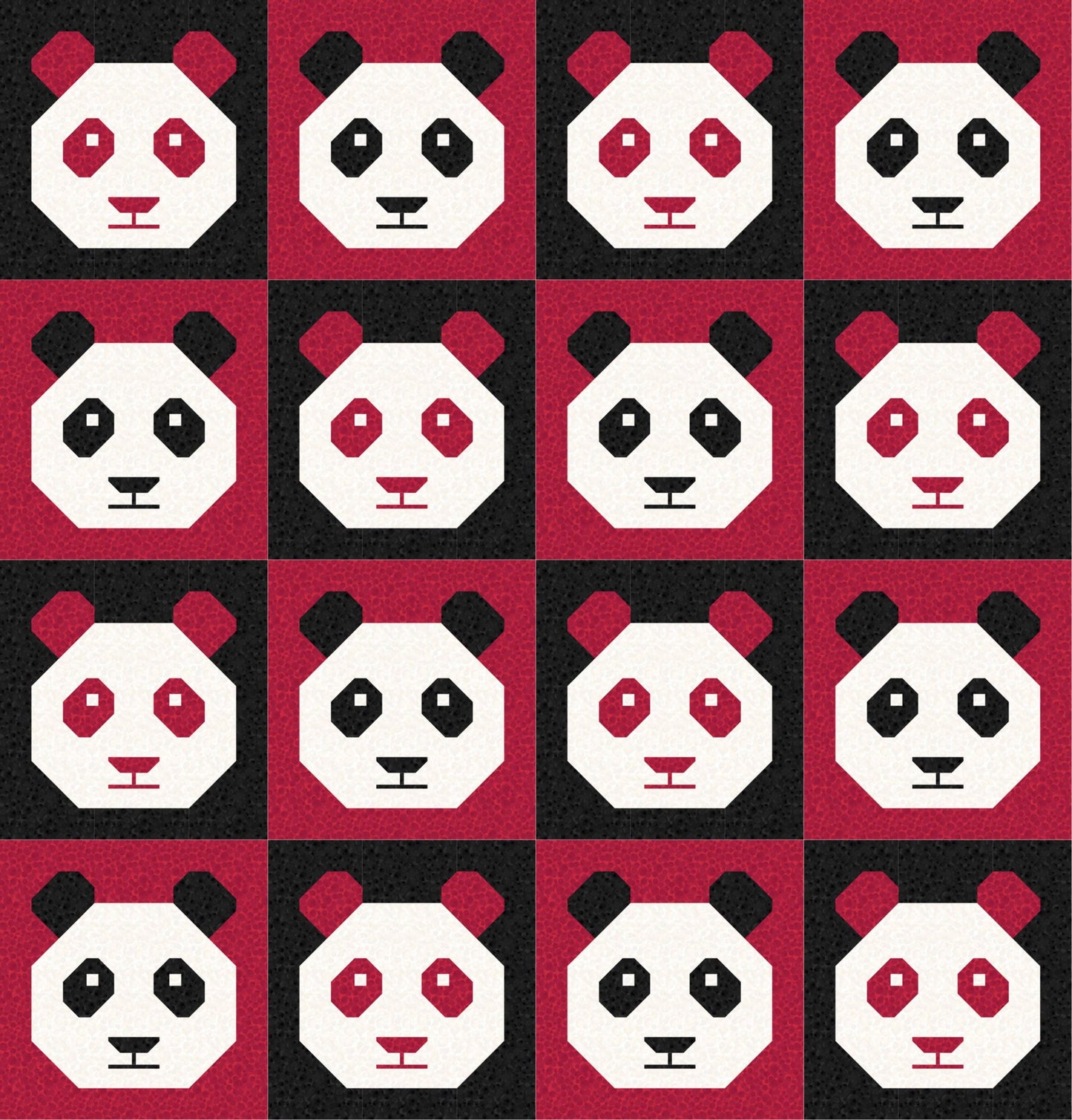 LIMITED EDITION!! Cotton and Joy Pandamonium Quilt Kit Featuring Lewis & Irene Bumbleberries Fabric Collection - Baby or Throw Size