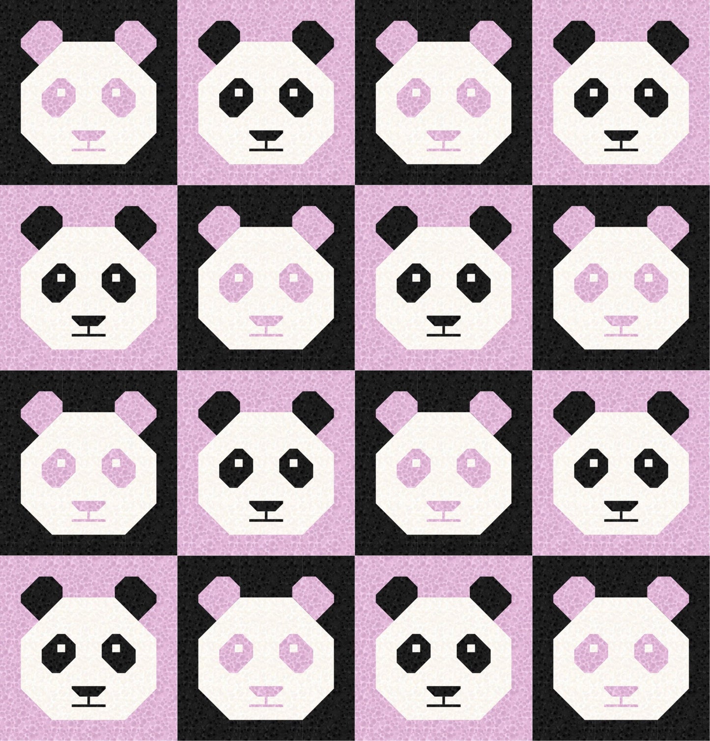 LIMITED EDITION!! Cotton and Joy Pandamonium Baby Quilt Kit Featuring Lewis & Irene Bumbleberries Fabric Collection - Baby or Throw Size