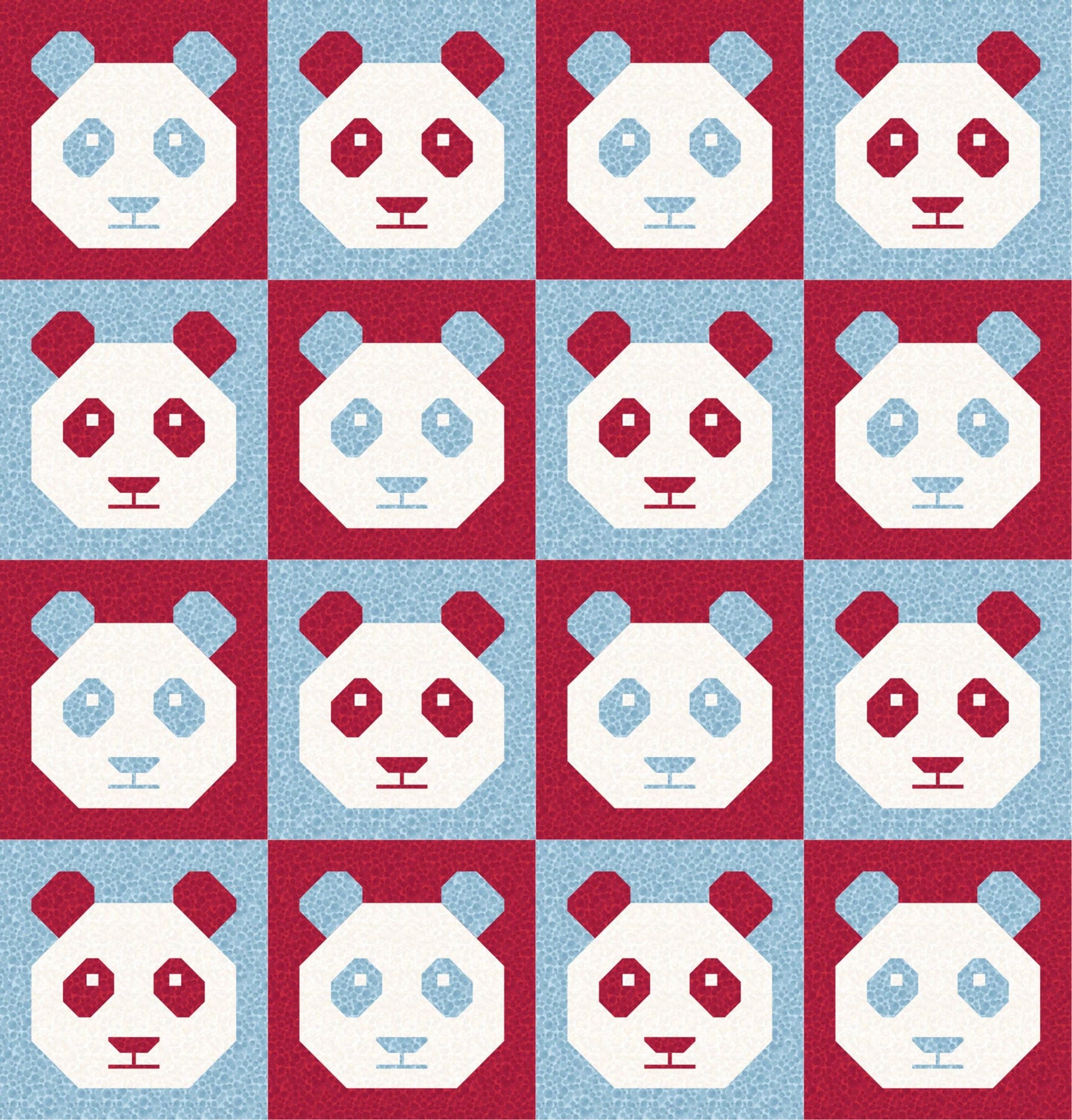 LIMITED EDITION!! Cotton and Joy Pandamonium Quilt Kit Featuring Lewis & Irene Bumbleberries Fabric Collection - Baby or Throw Size