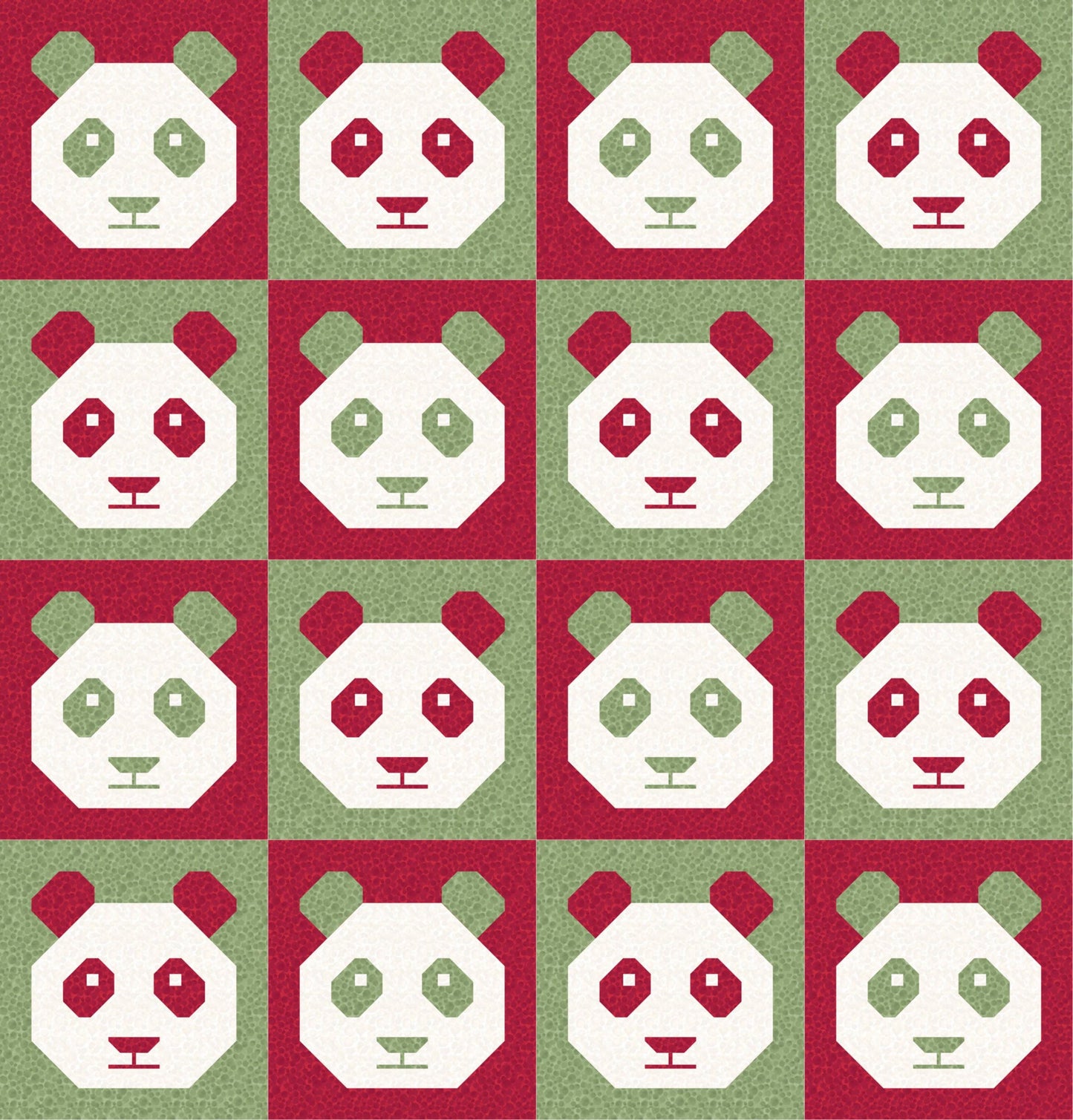 LIMITED EDITION!! Cotton and Joy Pandamonium Quilt Kit Featuring Lewis & Irene Bumbleberries Fabric Collection - Baby or Throw Size