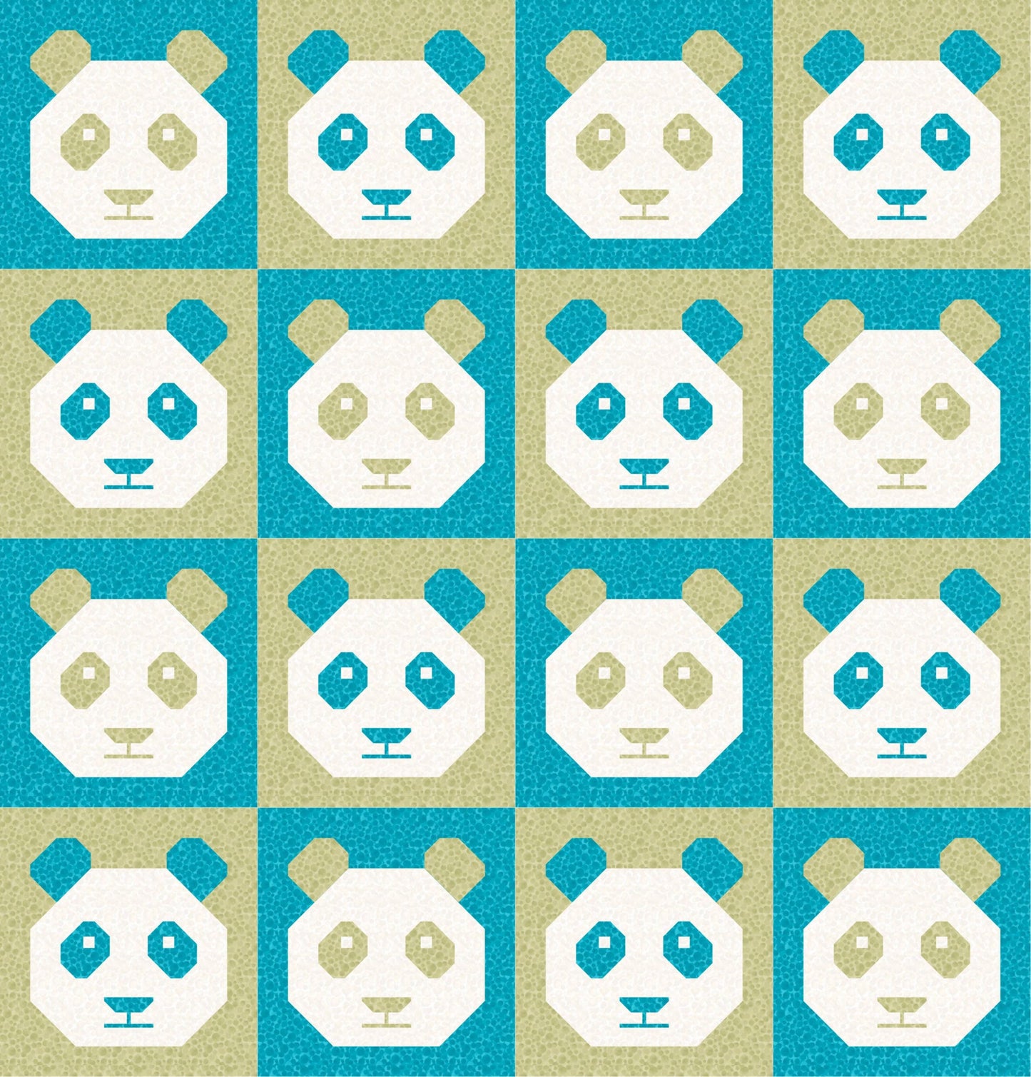 LLIMITED EDITION!! Cotton and Joy Pandamonium Quilt Kit Featuring Lewis & Irene Bumbleberries Fabric Collection - Baby or Throw Size