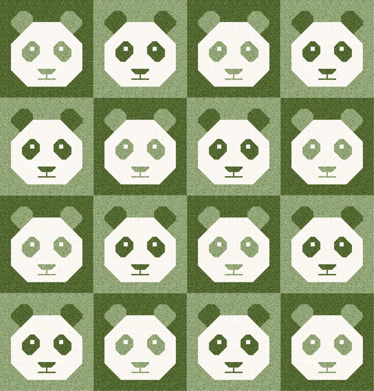LIMITED EDITION!! Cotton and Joy Pandamonium Quilt Kit Featuring Lewis & Irene Bumbleberries Fabric Collection - Baby or Throw Size