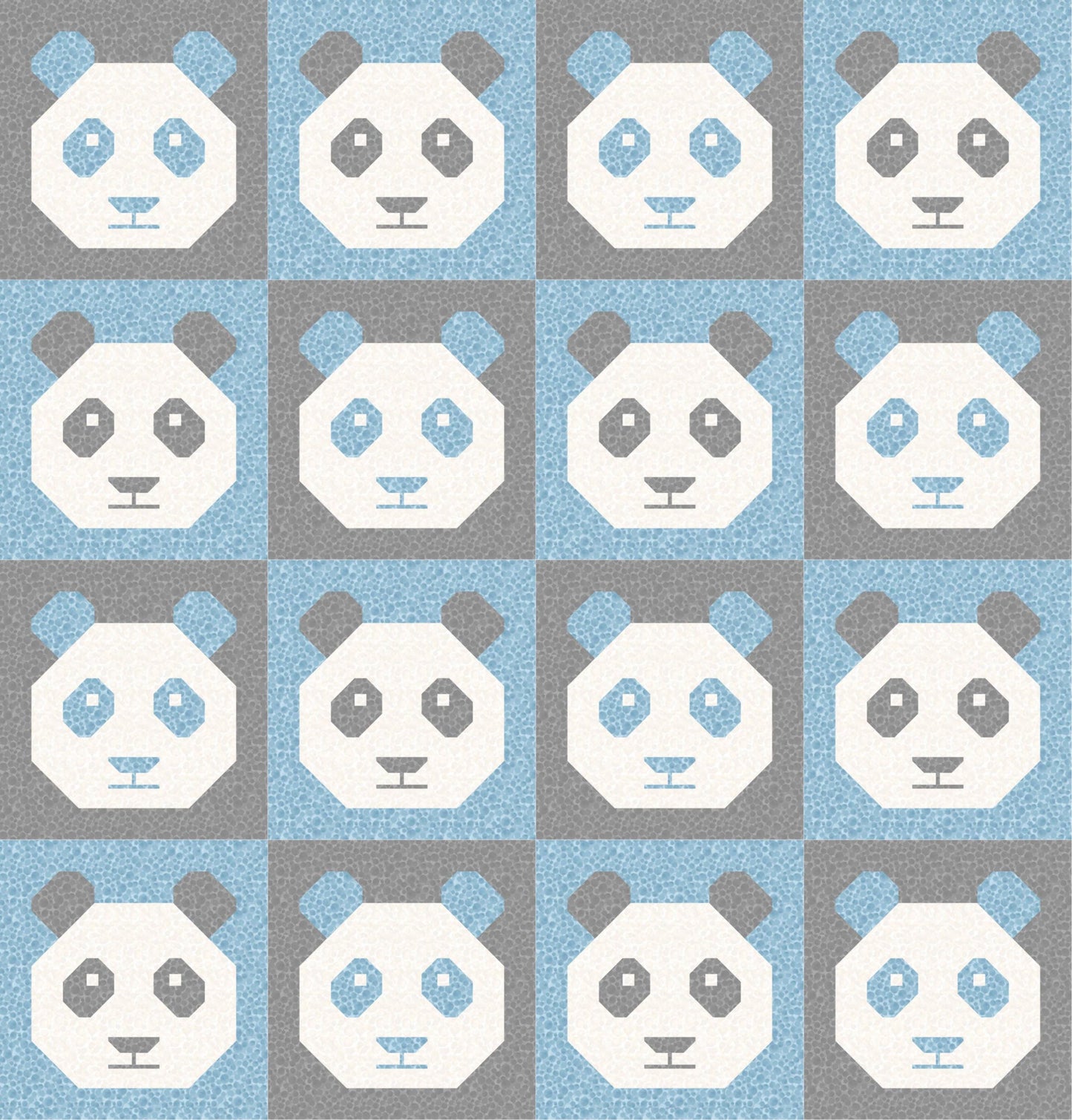 LIMITED EDITION!! Cotton and Joy Pandamonium Quilt Kit Featuring Lewis & Irene Bumbleberries Fabric Collection - Baby or Throw Size