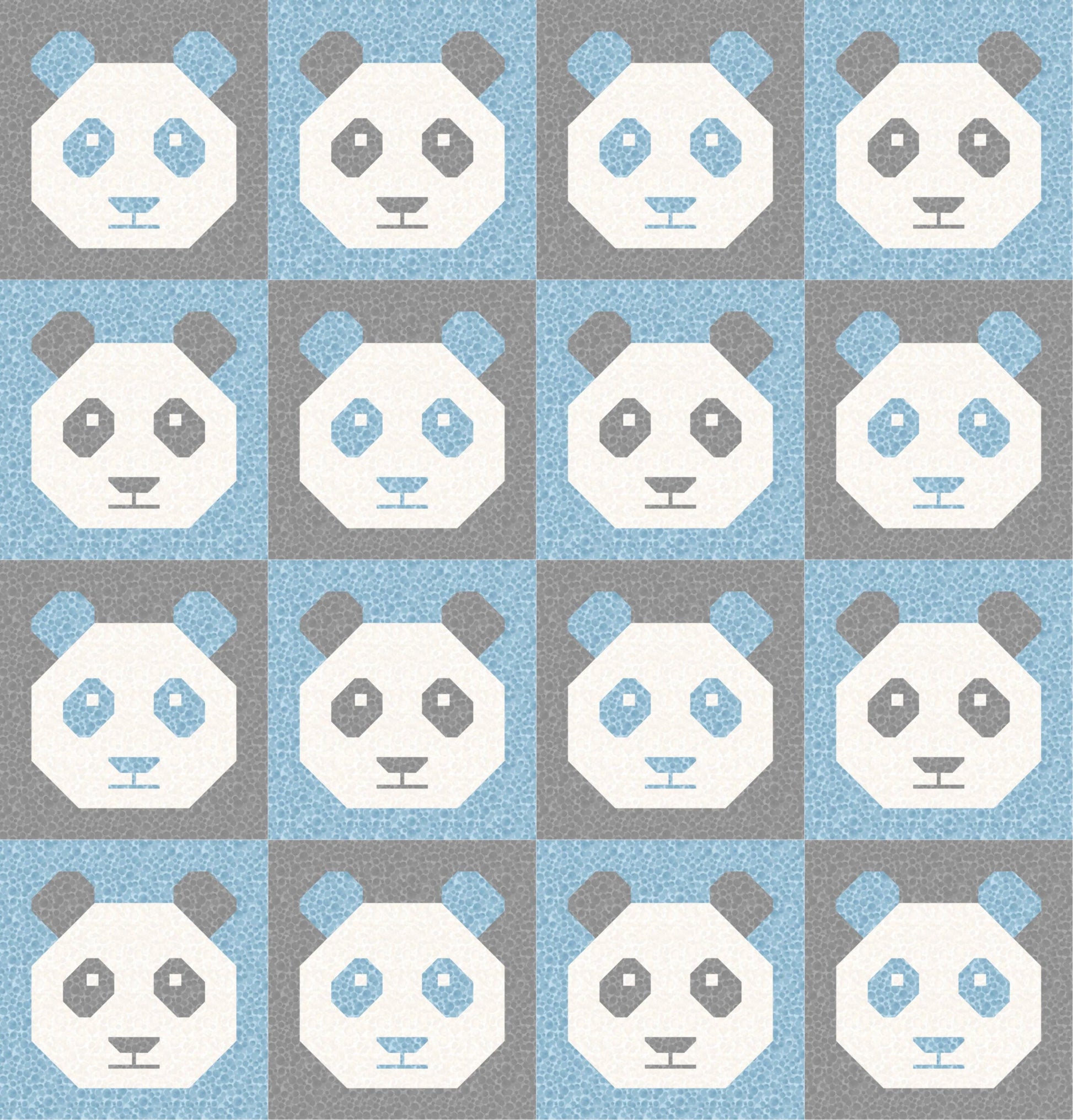 LIMITED EDITION!! Cotton and Joy Pandamonium Quilt Kit Featuring Lewis & Irene Bumbleberries Fabric Collection - Baby or Throw Size