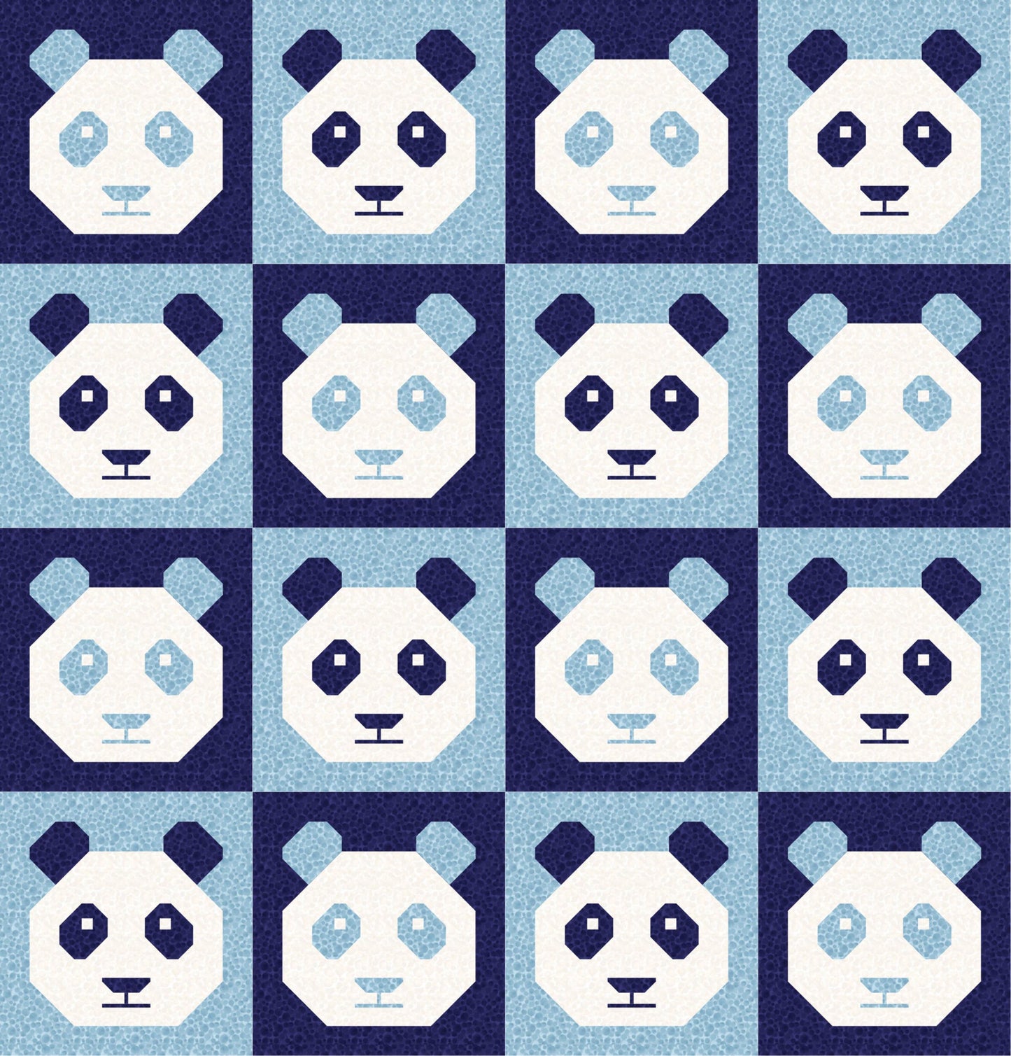 LIMITED EDITION!! Cotton and Joy Pandamonium Quilt Kit Featuring Lewis & Irene Bumbleberries Fabric Collection - Baby or Throw Size