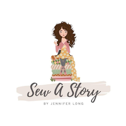 Sew-a-Story By Jennifer Long Presents & Pine Quilt Pattern Finished Size: 25"x25"