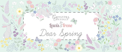 Lewis & Irene Dear Spring Fabric Collection 15pc Half-Yard Bundle Authentic Premium 100% Cotton Quilt Shop Quality Fabrics