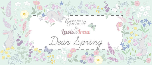Lewis & Irene Dear Spring Fabric Collection 15pc Half-Yard Bundle Authentic Premium 100% Cotton Quilt Shop Quality Fabrics