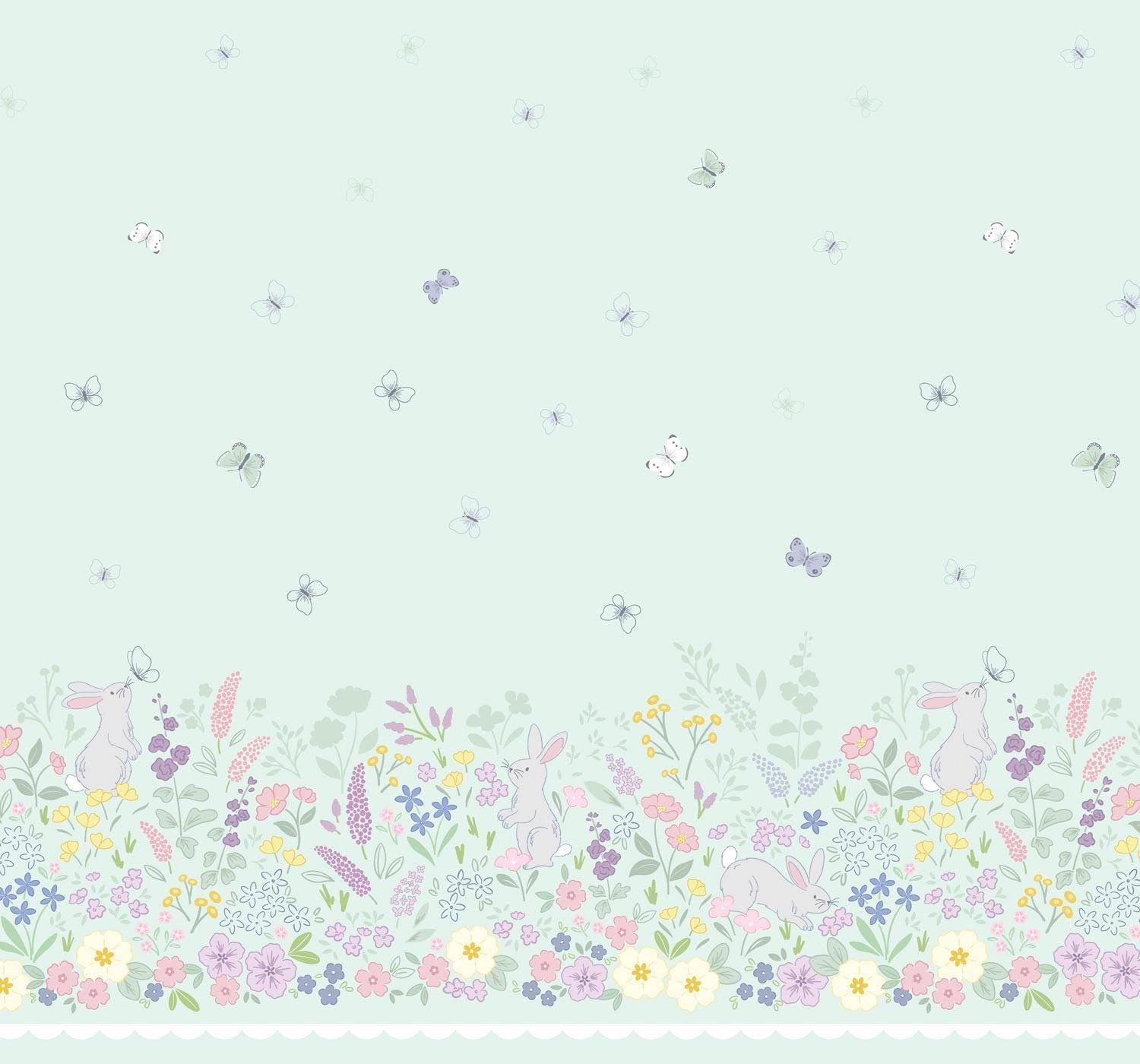 Lewis & Irene Dear Spring Fabric Collection Double Edge Border CC71 Authentic Premium 100% Cotton Quilt Shop Quality Fabrics