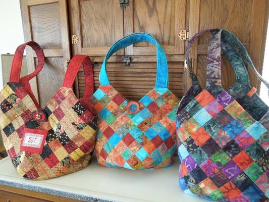 Quiltsmart Midi Bag Printed Interfacing & Instructions Pack