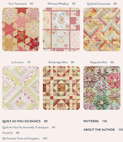 Jera Brandvig Stash Books Quilt As-You-Go Made Clever - 9 New Projects (Softcover)
