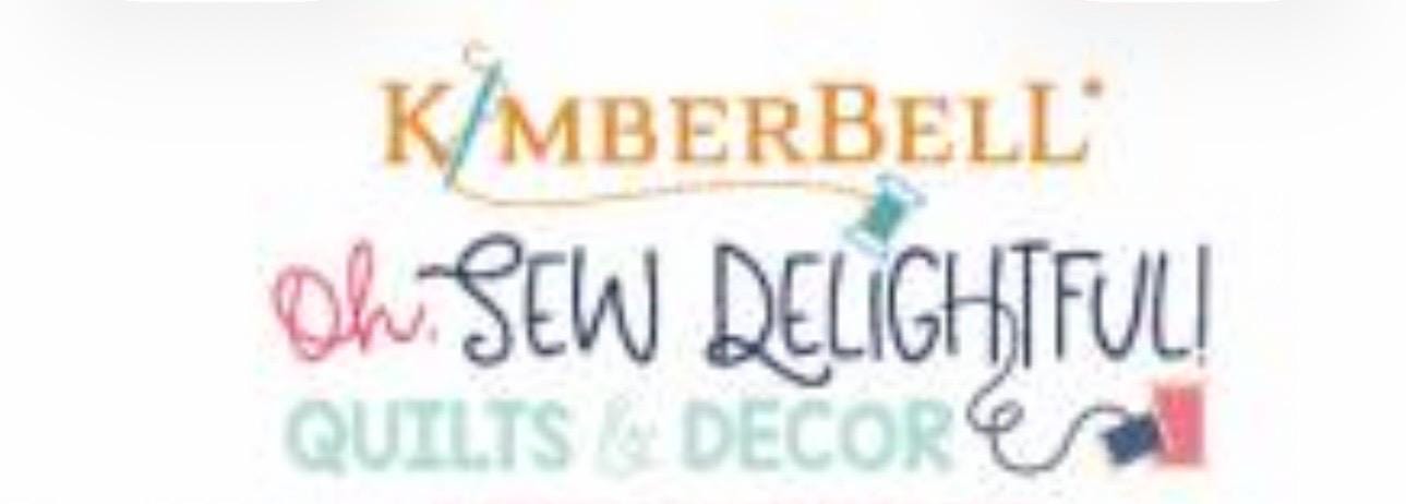RETIRED!! Kimberbell Oh Sew Delightful Quilts & Decor Collection (ME CD/Book, Embellishment Kit, Fabric Kit, and Thread Set Available)