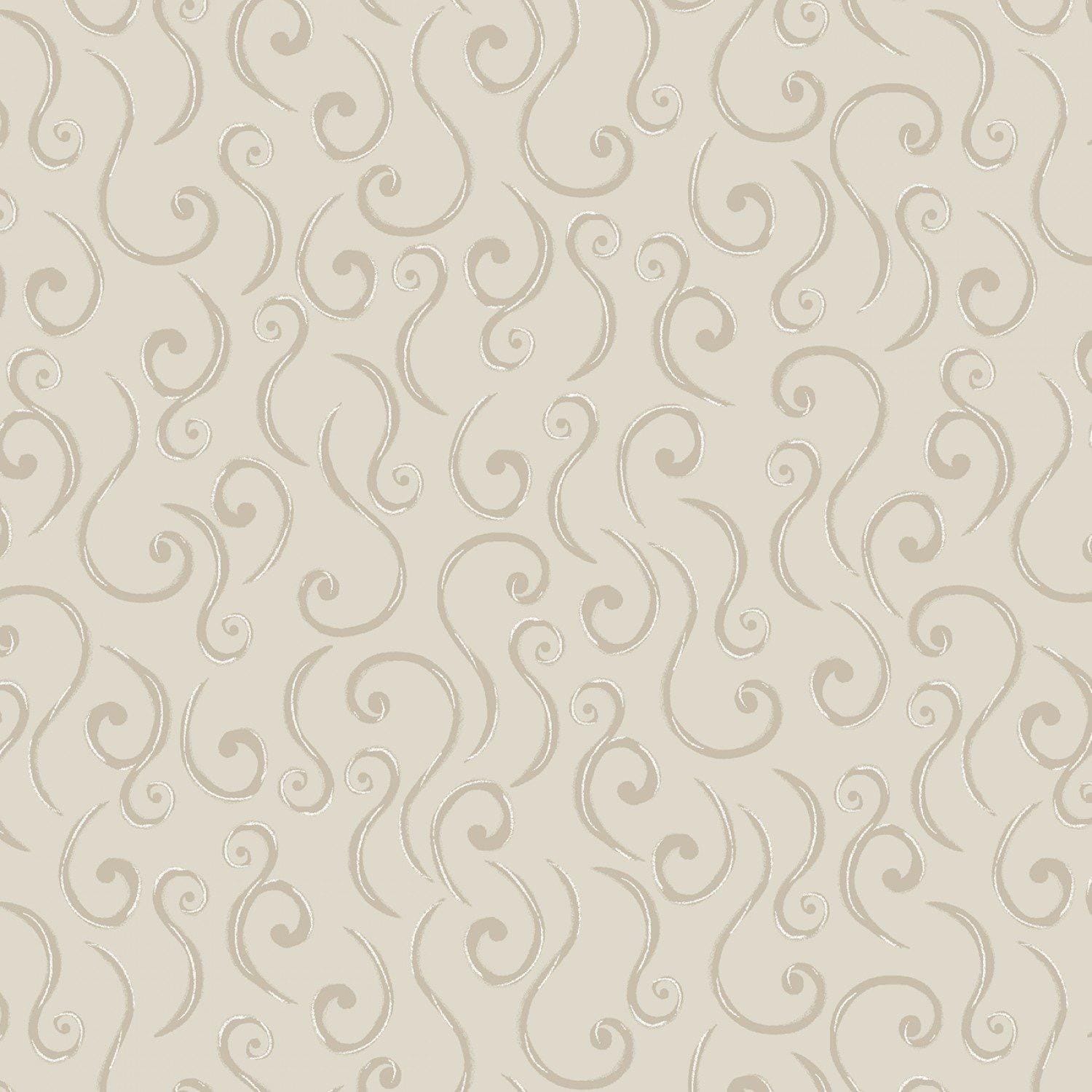 Windham Fabrics Whistler Studios Dark Roast Fabric Collection Steam Swirls on Cream Authentic Premium 100% Cotton Quilt Shop Quality Fabric