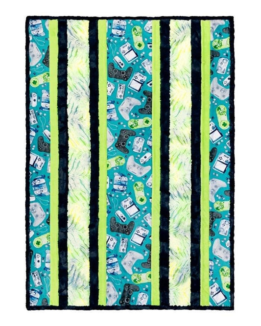 Shannon Fabrics Fabulous 5 Level Up Cuddle Minky Kit Finished Size 38”x58”