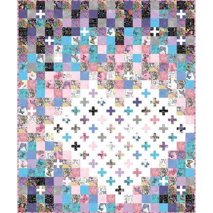 DIGITAL DOWNLOAD Cotton Street Commons Just Add Love Quilt Pattern Finished Size 70"x84"