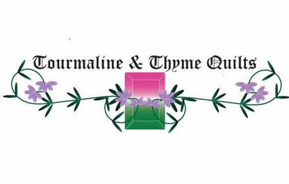 Tourmaline & Thyme Star of the Picnic Quilt Pattern Finished Size: 90"x90"