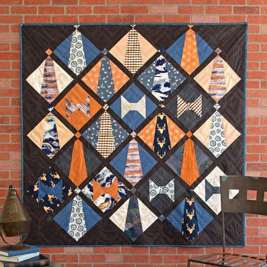 Art Gallery Dear Dad Quilt Kit Featuring Dear Dad Fabric Collection Authentic Premium 100% Cotton Fabrics