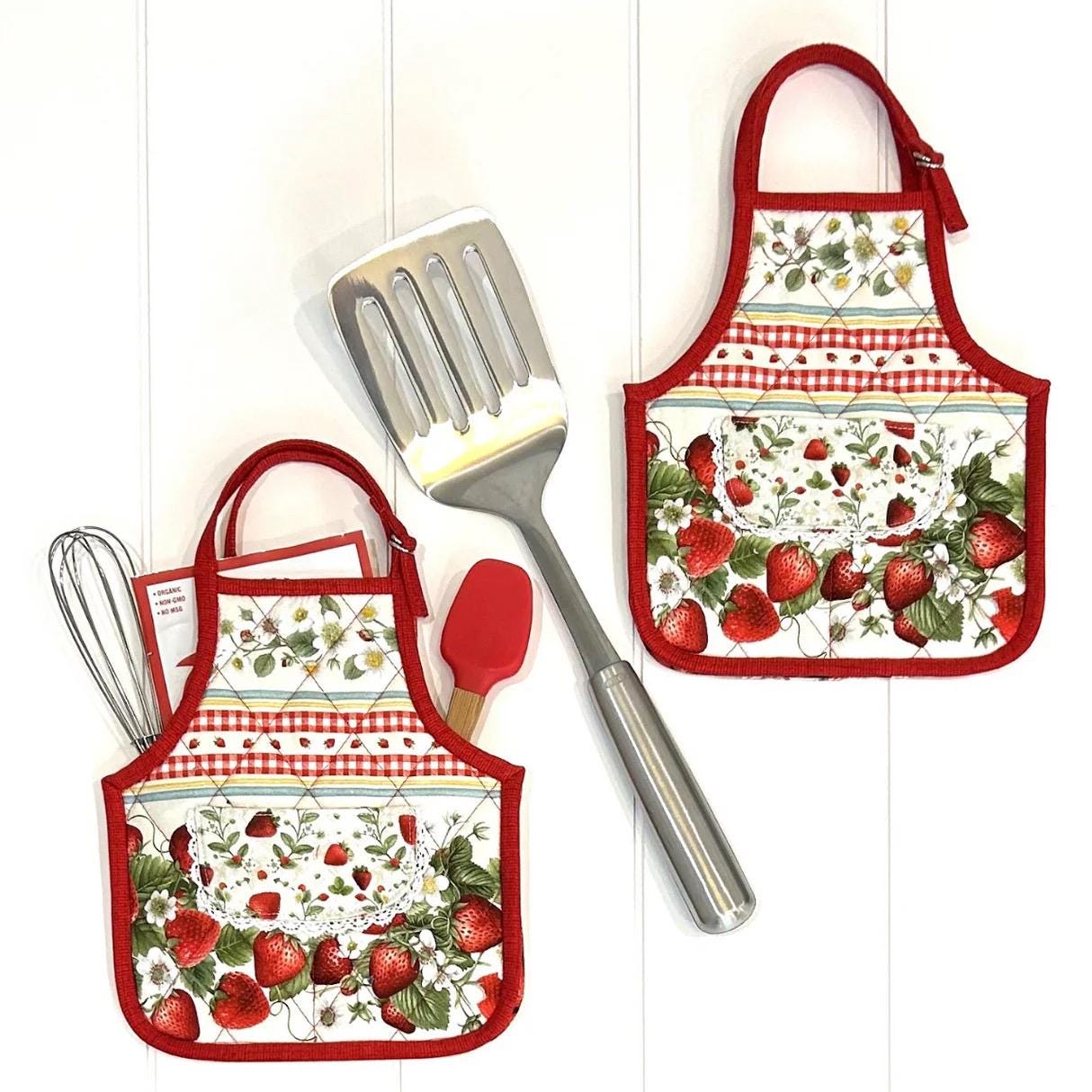 J. Minnis Design Studio Apron Hot Pads Pattern - Opt Acrylic Template Available JMD-229e