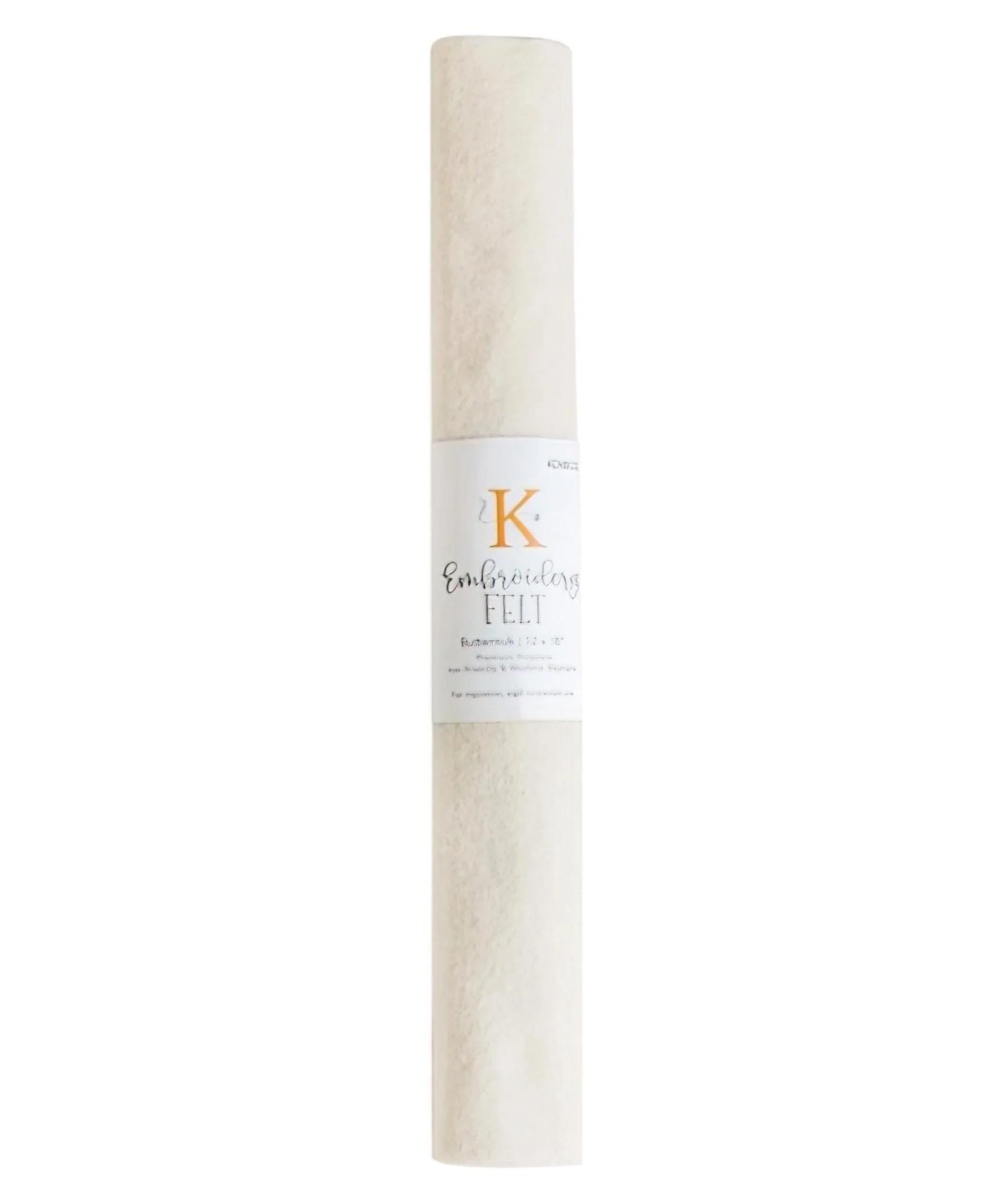 RETIRED!! Kimberbell Kimberbellishments Premium Embroidery Felt Sheet Buttermilk 12"x18"