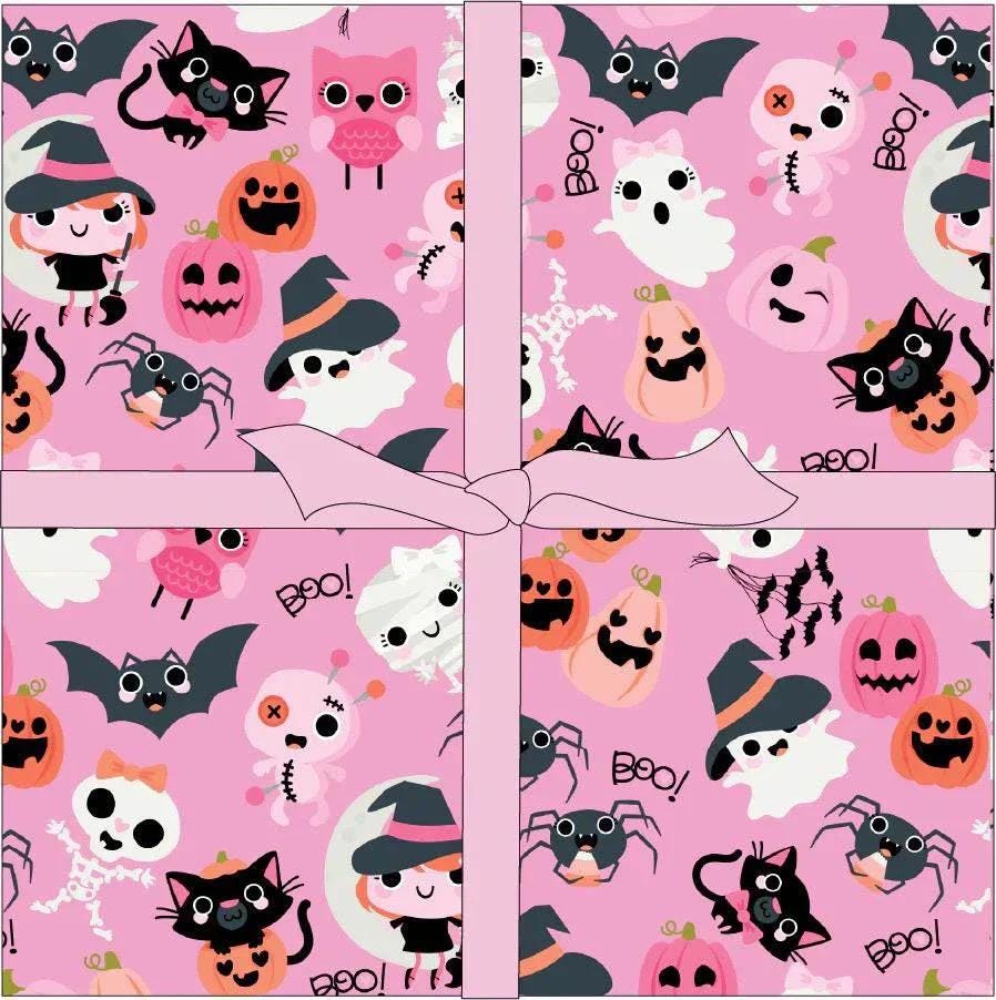 Poppie Cotton Not Scary Fabric Collection 42 pc 5" Stacker Authentic Premium 100% Cotton Quilt Shop Quality Fabrics