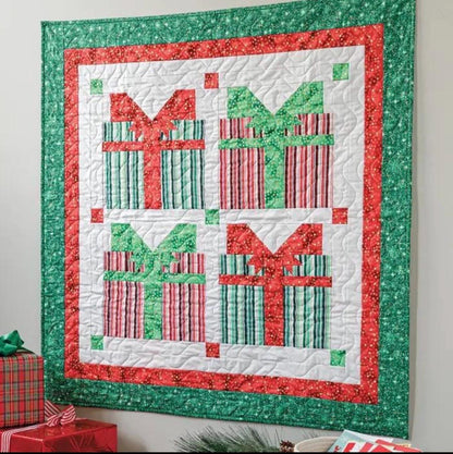 Annie's Quilting Merry Quilted Christmas Quilt Pattern Book - Brighten Your Holidays With 11 Festive Projects (Softcover) A141511