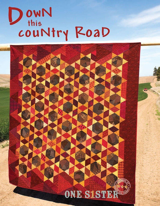 One Sister Down This Country Road Quilt Pattern Book (Softcover)