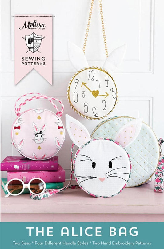 Melissa Mortenson Sewing Patterns The Alice Bag Pattern - 3 Size Variations Per Pattern