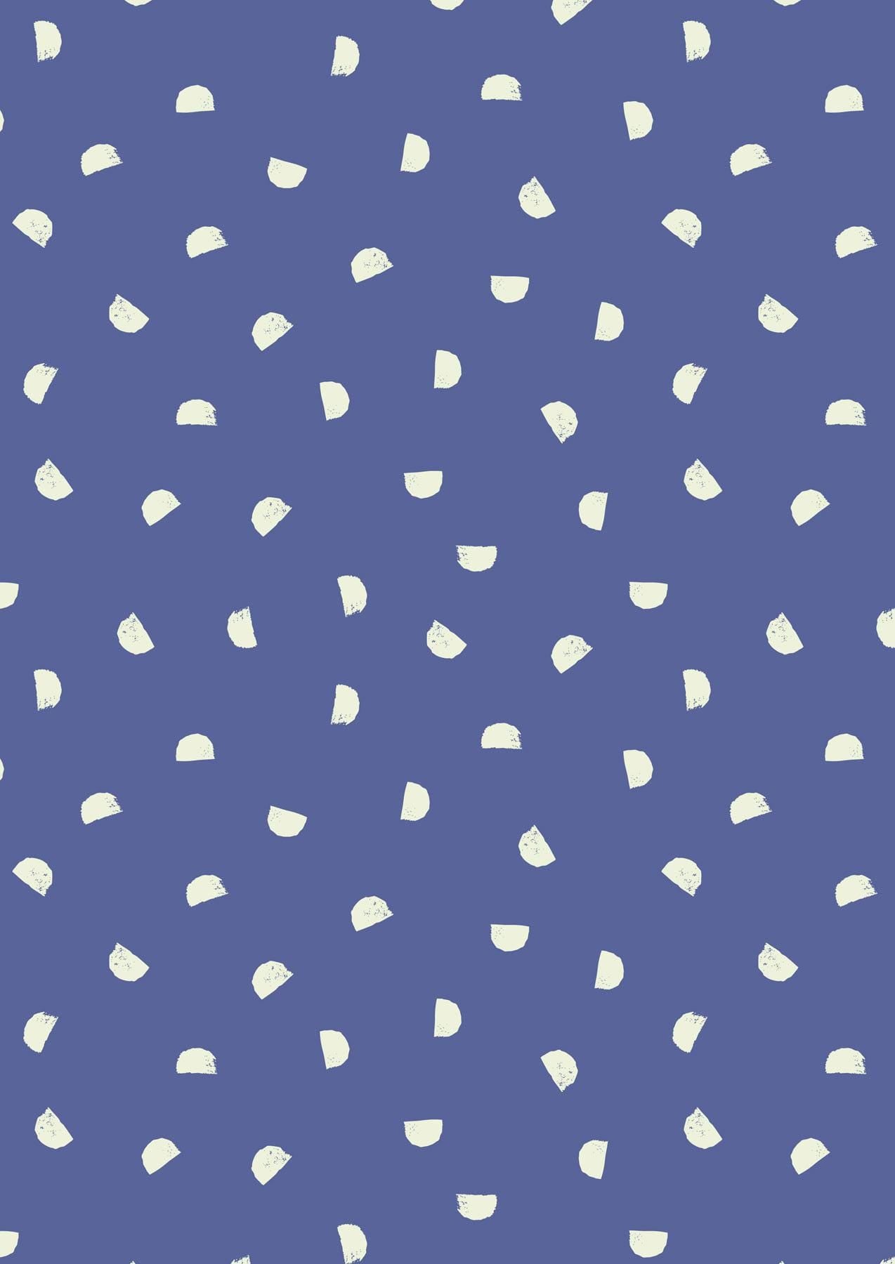 Glow-In-The-Dark Lewis & Irene Dino Glow Fabric Collection Dino Blender on Blue A672.3