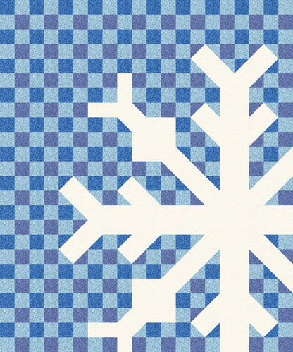 LIMITED EDITION Lewis & Irene Snowflake Quilt Kit Featuring Lewis and Irene Bumbleberries Fabric Collection