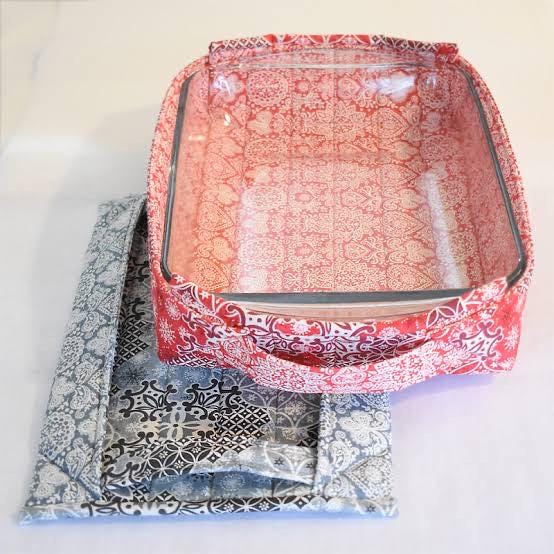 Around The Bobbin Pass The Hot Dish Pattern ATB-171 - 2 Size Variations Per Pattern