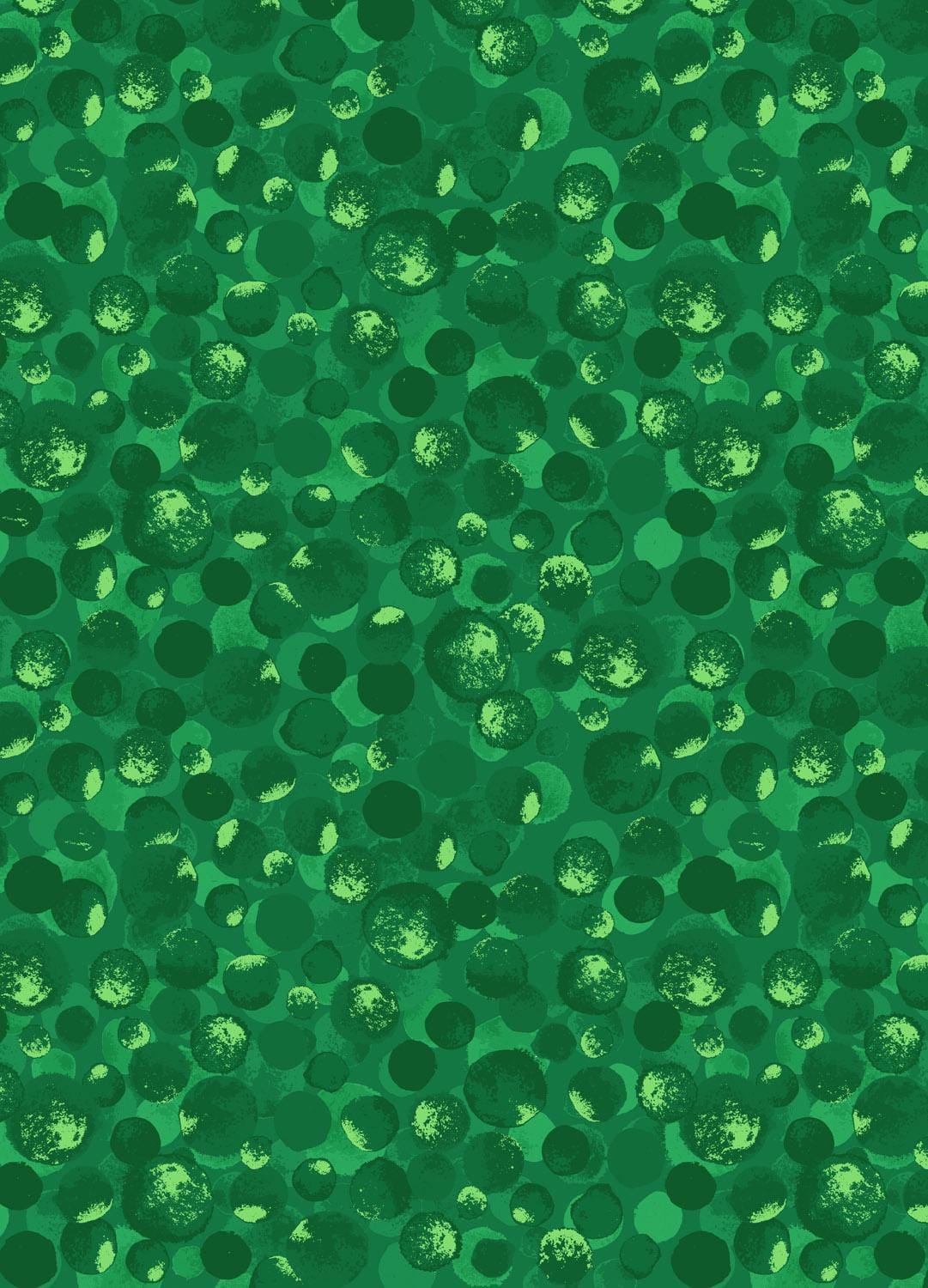 Lewis & Irene Bumbleberries Blenders Fabric Collection Shimmering Forest Metallic BB043