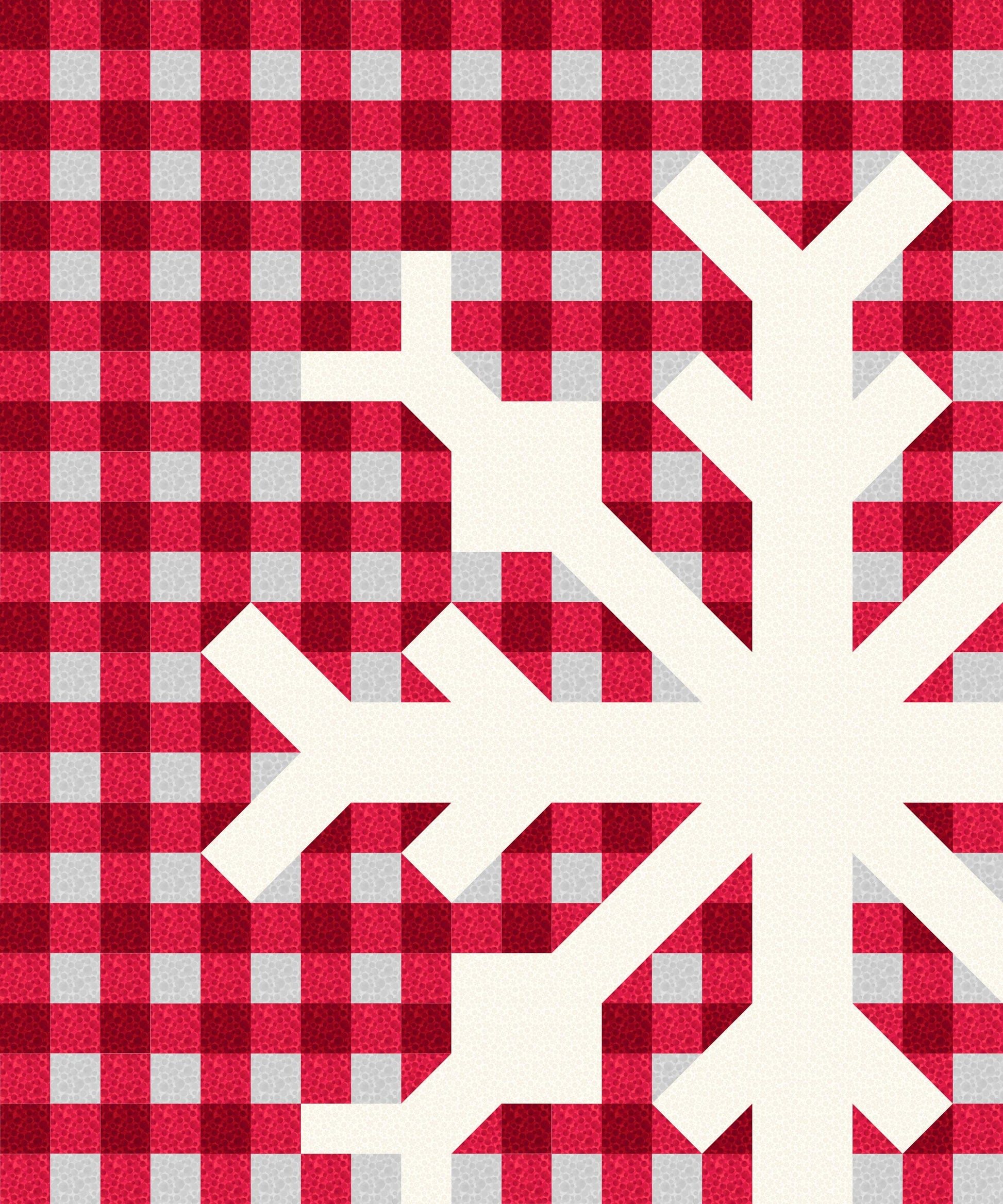 LIMITED EDITION Lewis & Irene Snowflake Quilt Kit Featuring Lewis and Irene Bumbleberries Fabric Collection