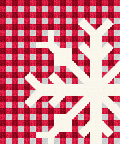 LIMITED EDITION Lewis & Irene Snowflake Quilt Kit Featuring Lewis and Irene Bumbleberries Fabric Collection