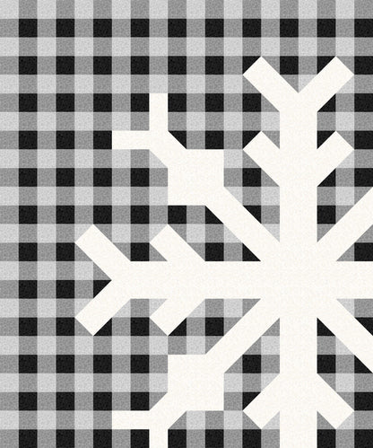 LIMITED EDITION Lewis & Irene Snowflake Quilt Kit Featuring Lewis and Irene Bumbleberries Fabric Collection