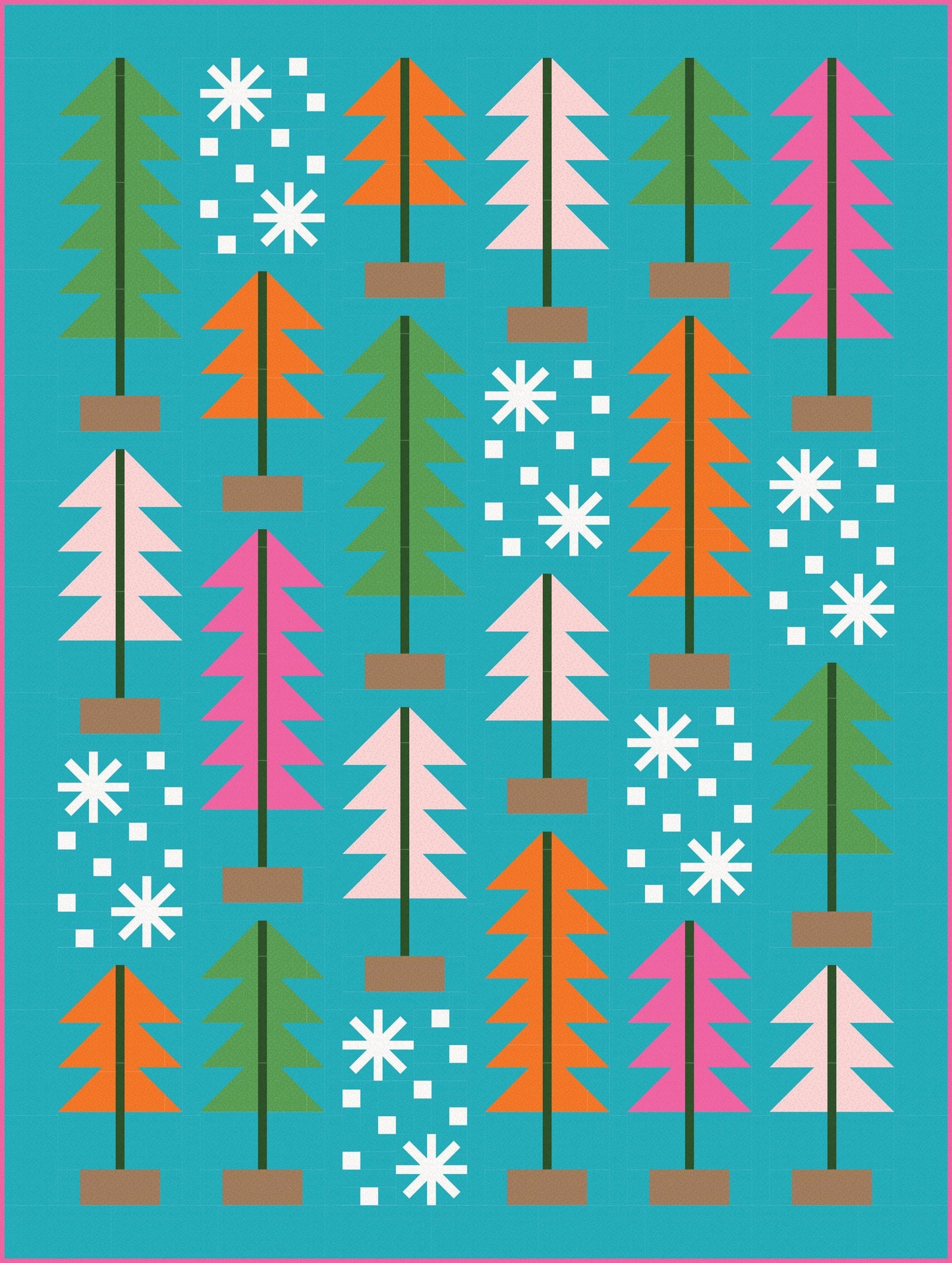 LIMITED EDITION Pen & Paper Patterns All Spruced Up Quilt Kit Featuring Poppie Cotton Country Confetti Fabric Collection